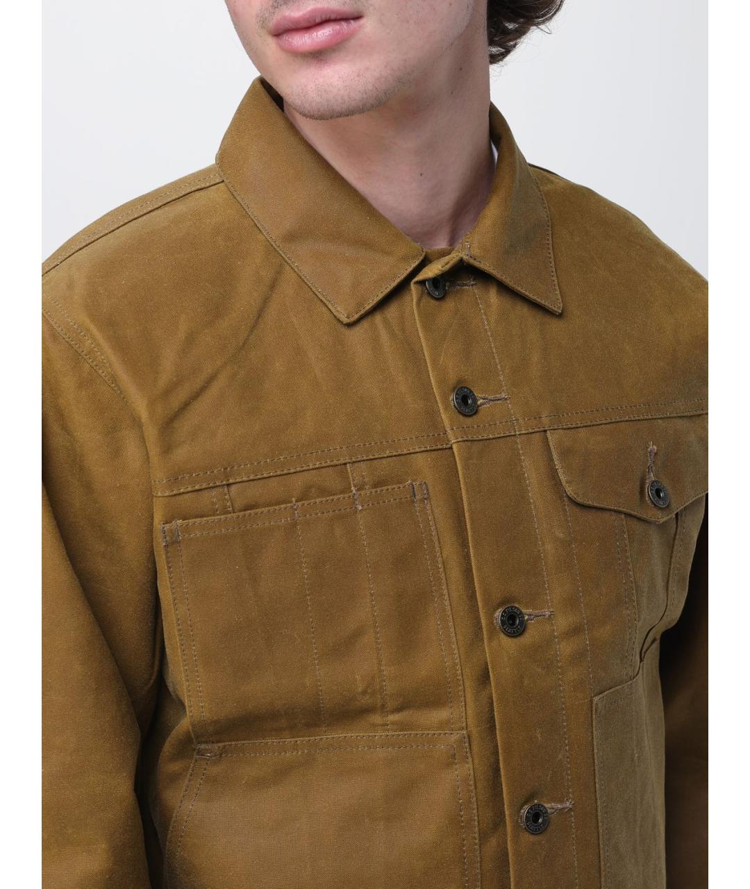 FILSON Бежевая хлопковая куртка, фото 4