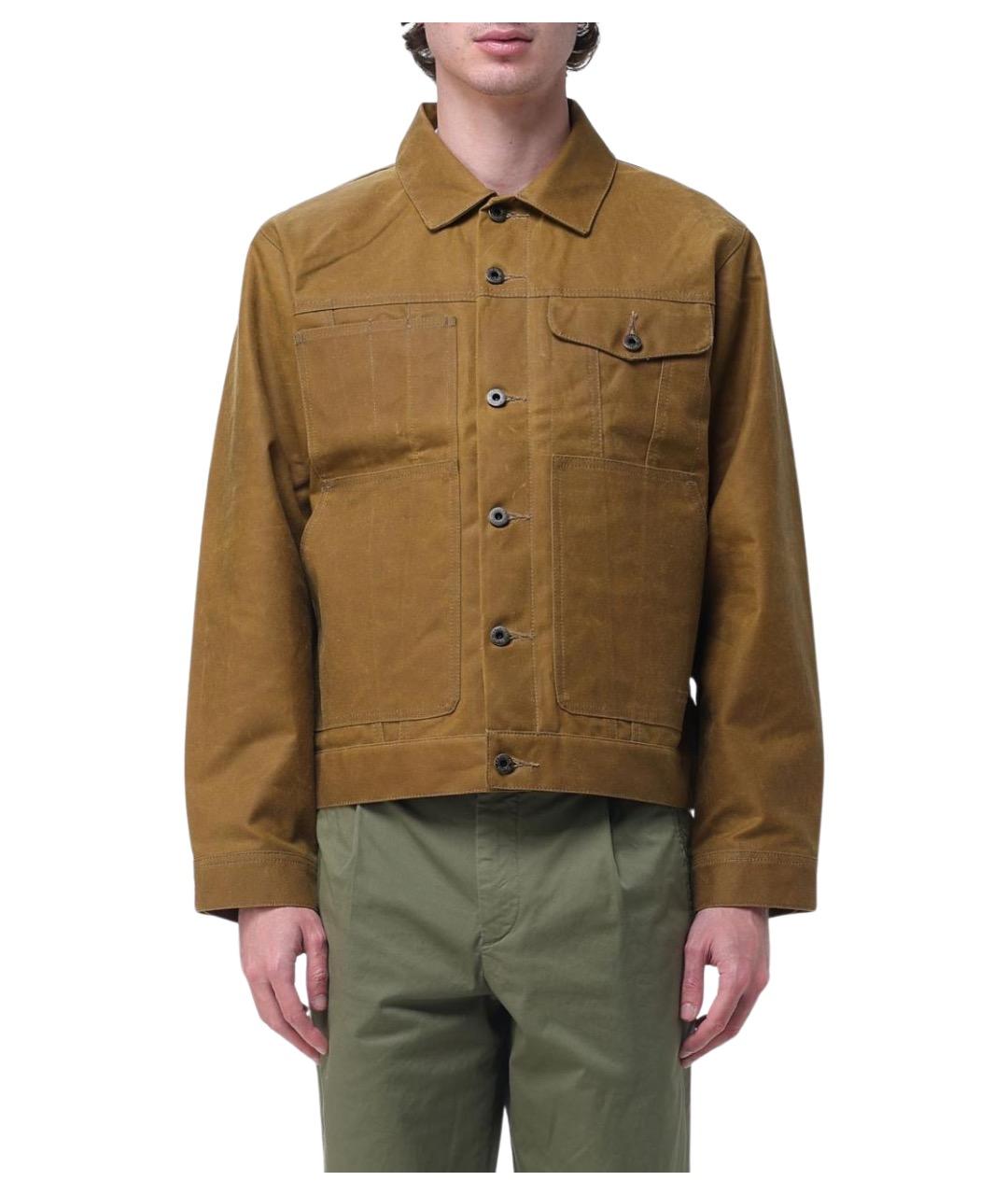 FILSON Бежевая хлопковая куртка, фото 1