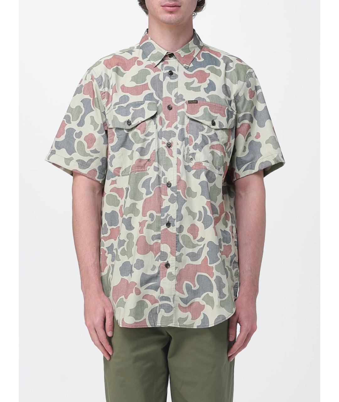 FILSON Хаки кэжуал рубашка, фото 4