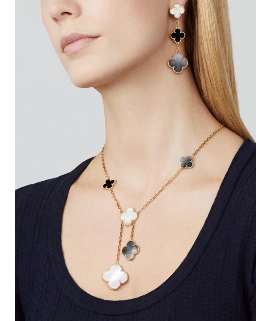 VAN CLEEF & ARPELS Золотое колье из желтого золота, фото 4