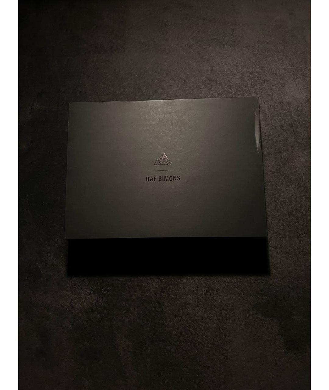 ADIDAS X RAF SIMONS Белые текстильные низкие кроссовки / кеды, фото 5