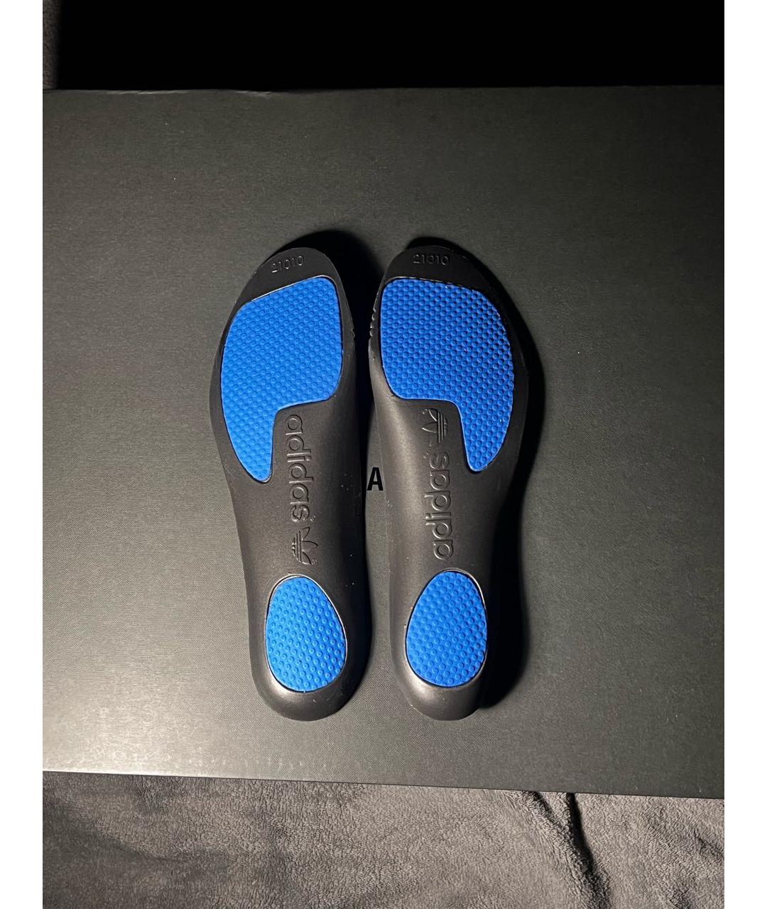 ADIDAS X RAF SIMONS Белые текстильные низкие кроссовки / кеды, фото 8