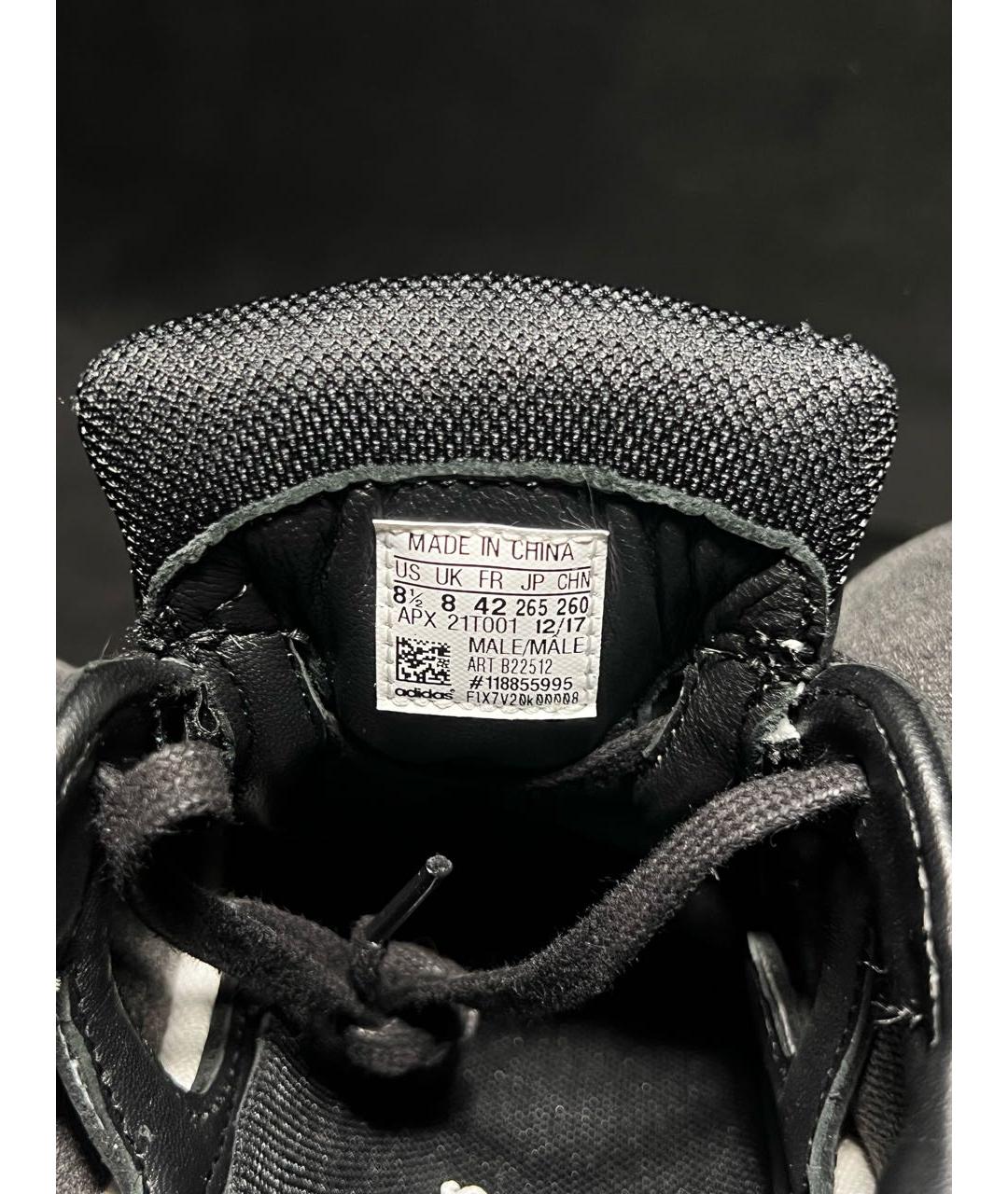 ADIDAS X RAF SIMONS Белые текстильные низкие кроссовки / кеды, фото 7