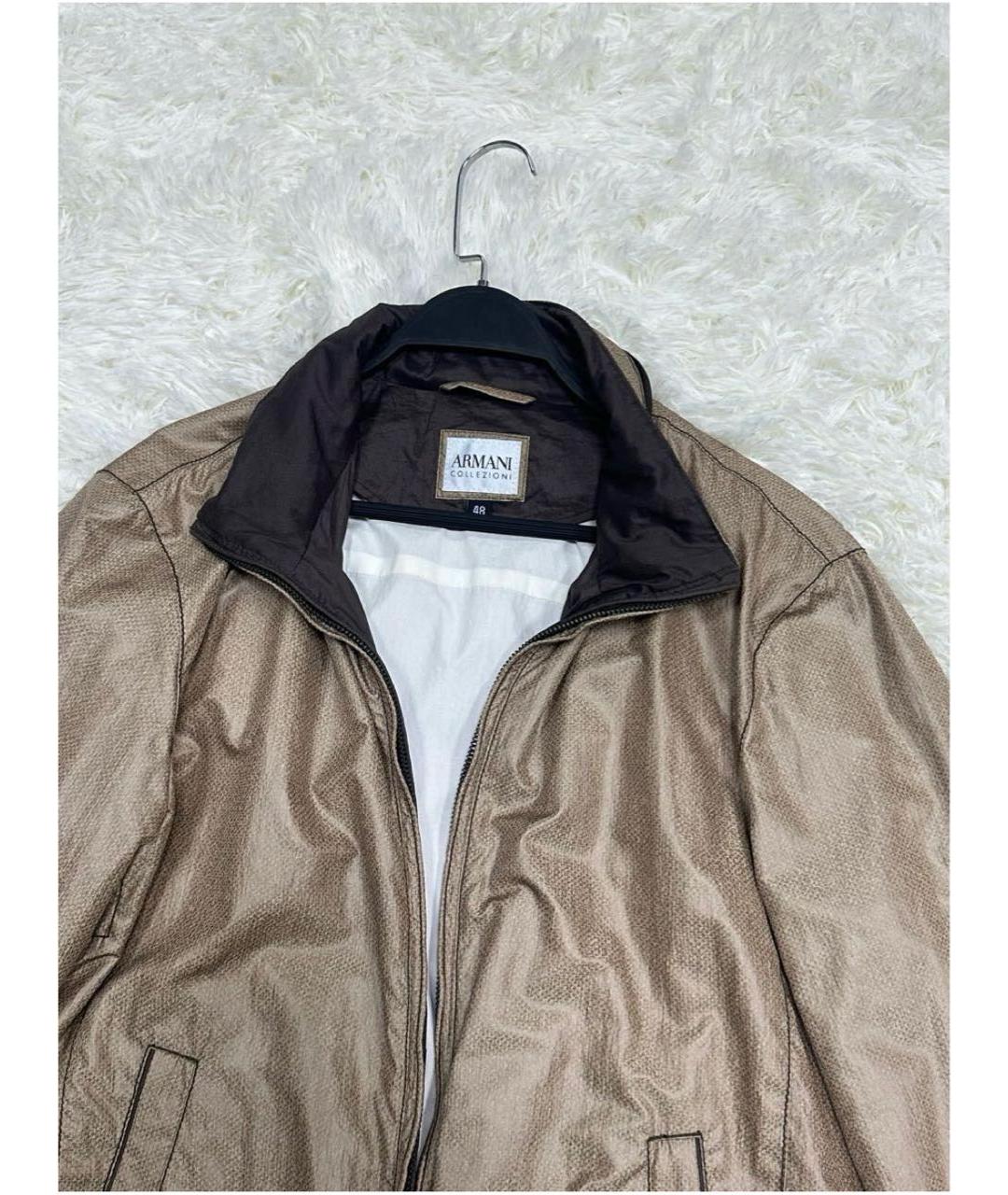 ARMANI COLLEZIONI Хаки куртка, фото 2