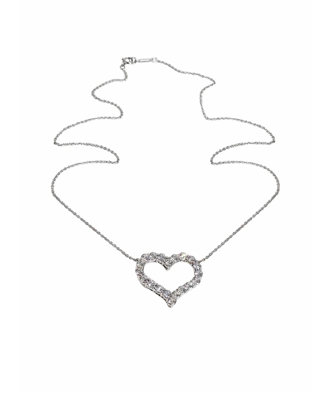 TIFFANY&CO Серебряное платиновое колье, фото 1