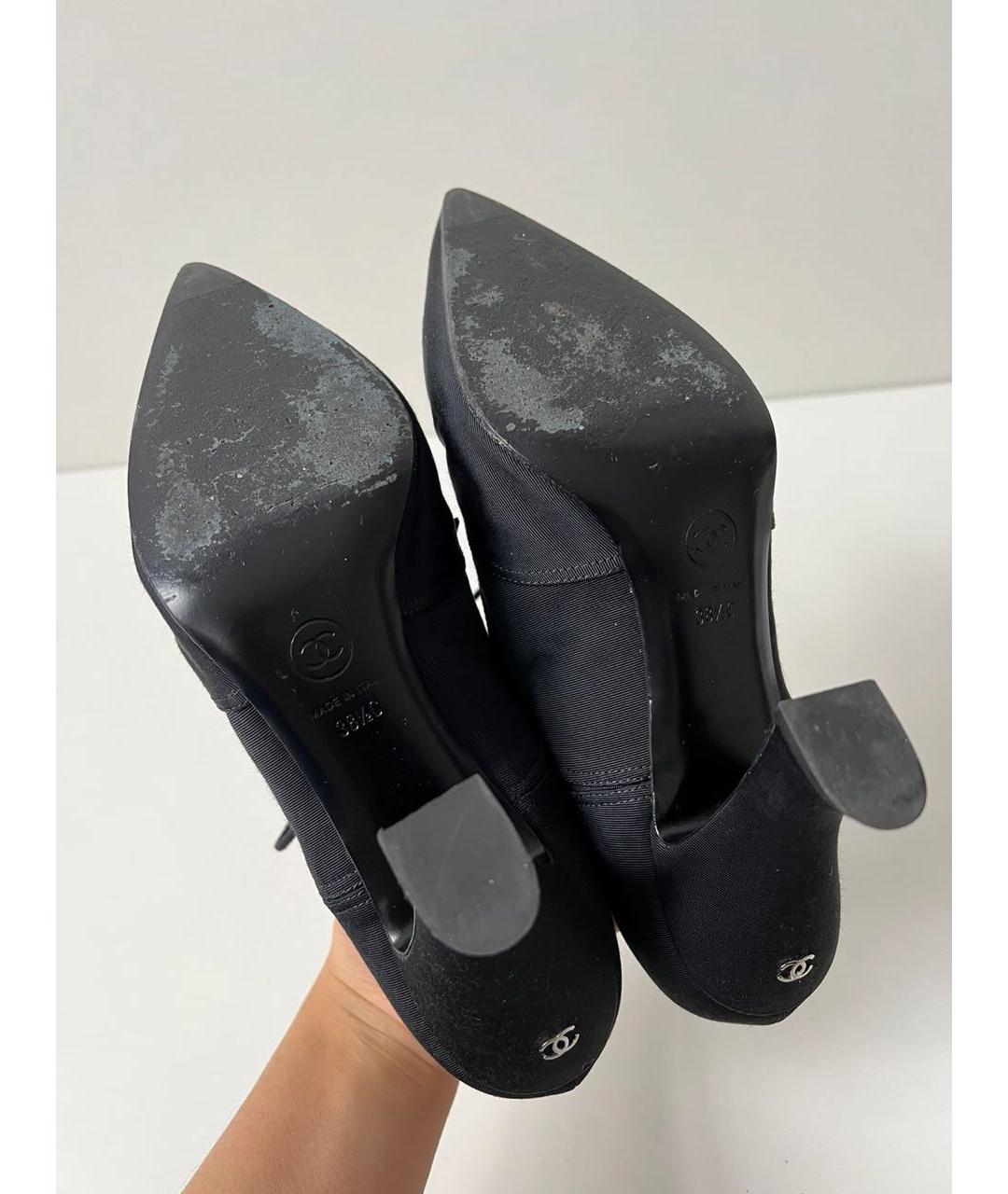 CHANEL Черные ботильоны, фото 7