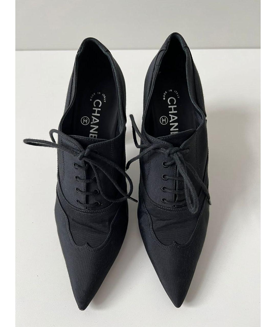 CHANEL Черные ботильоны, фото 2