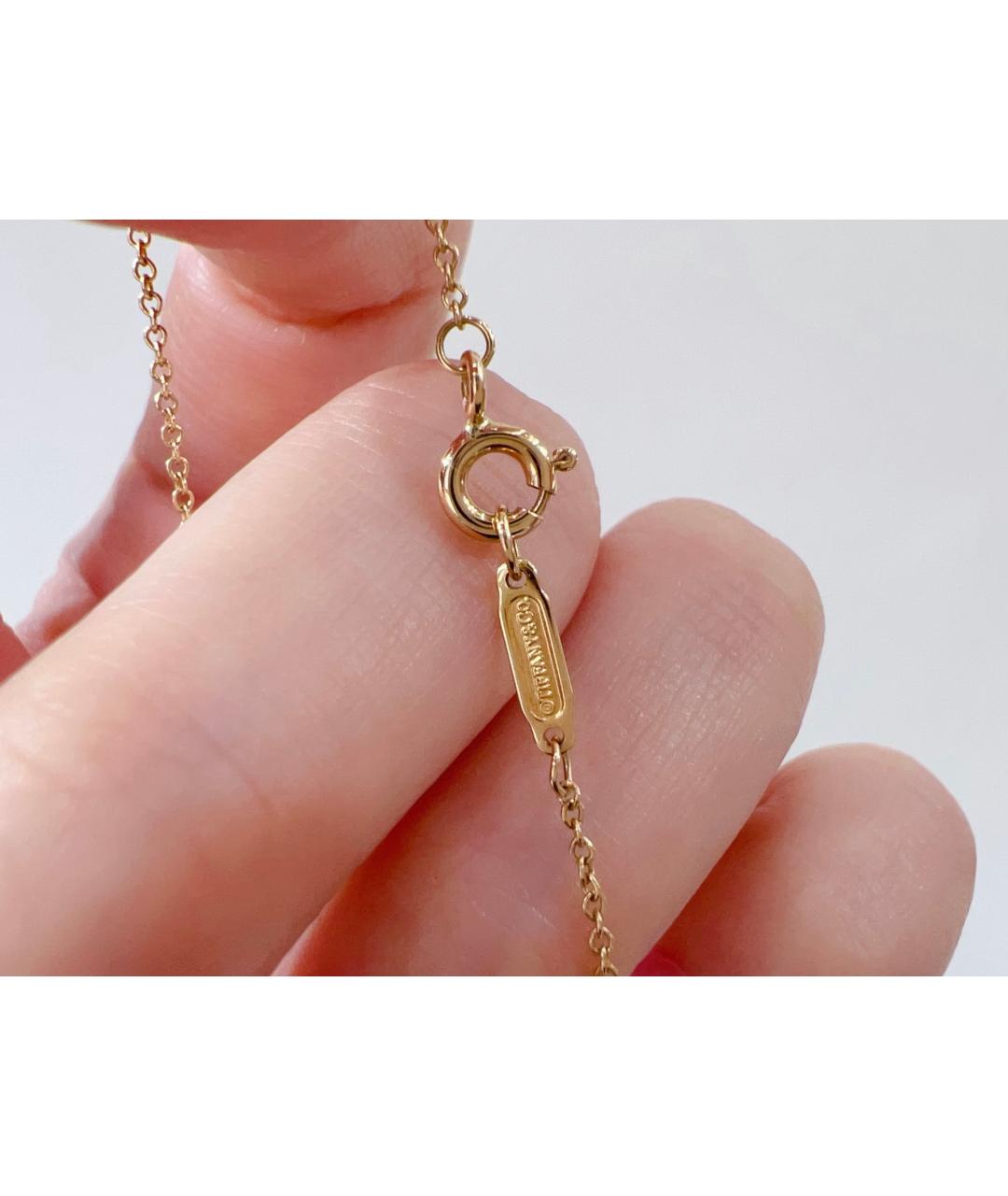 TIFFANY&CO Золотое колье из желтого золота, фото 5