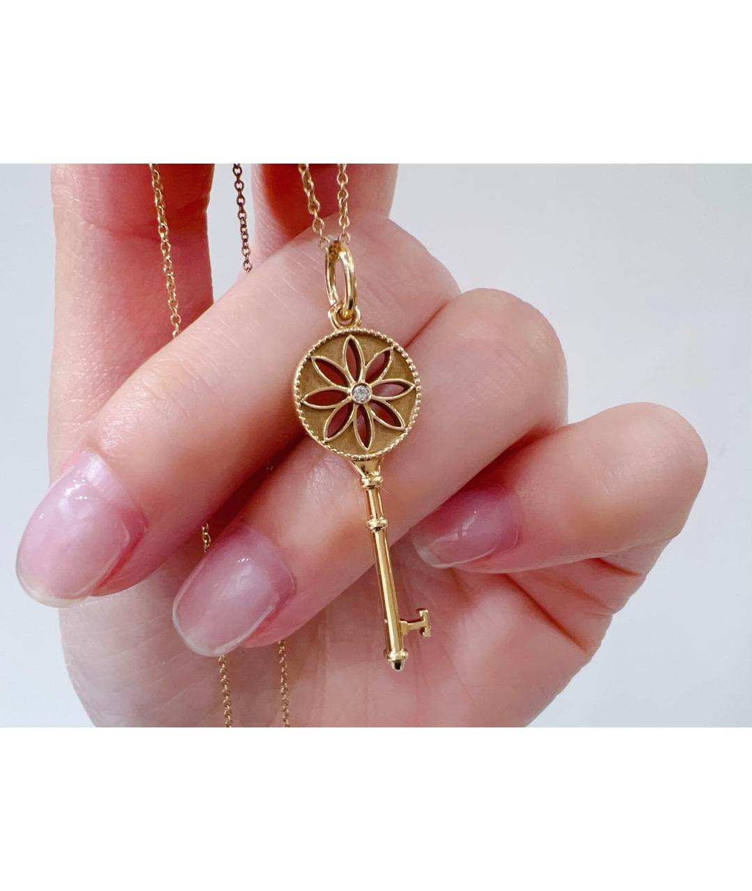 TIFFANY&CO Золотое колье из желтого золота, фото 3