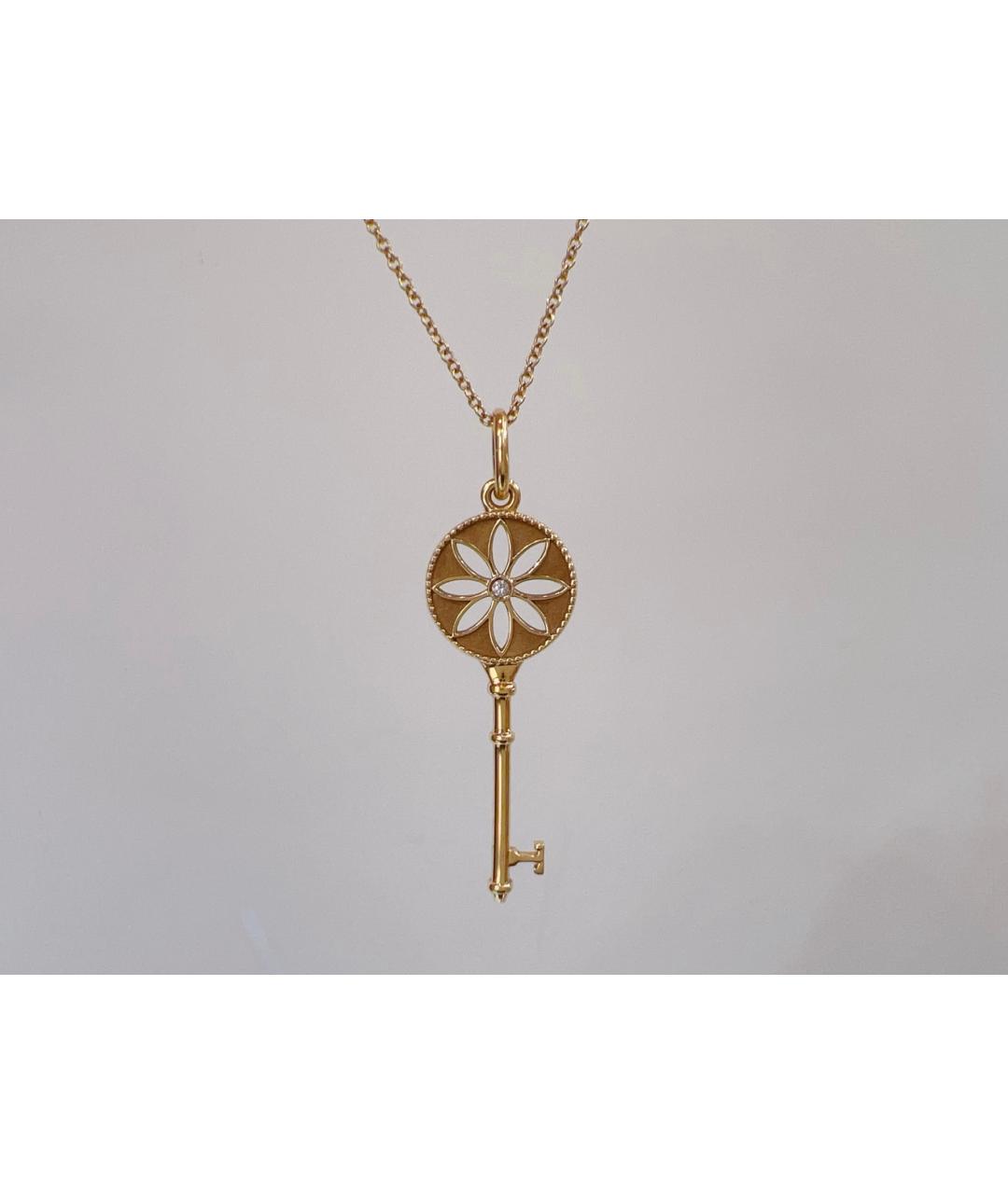 TIFFANY&CO Золотое колье из желтого золота, фото 6