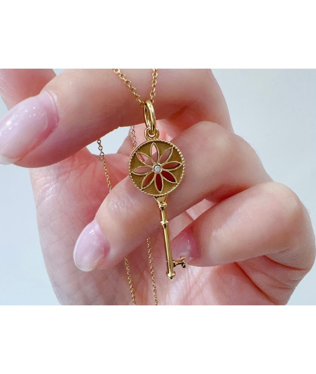 TIFFANY&CO Золотое колье из желтого золота, фото 4