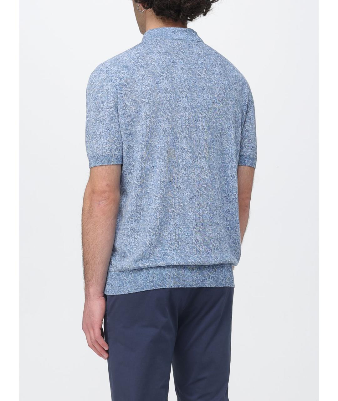 ETRO Голубая футболка, фото 3