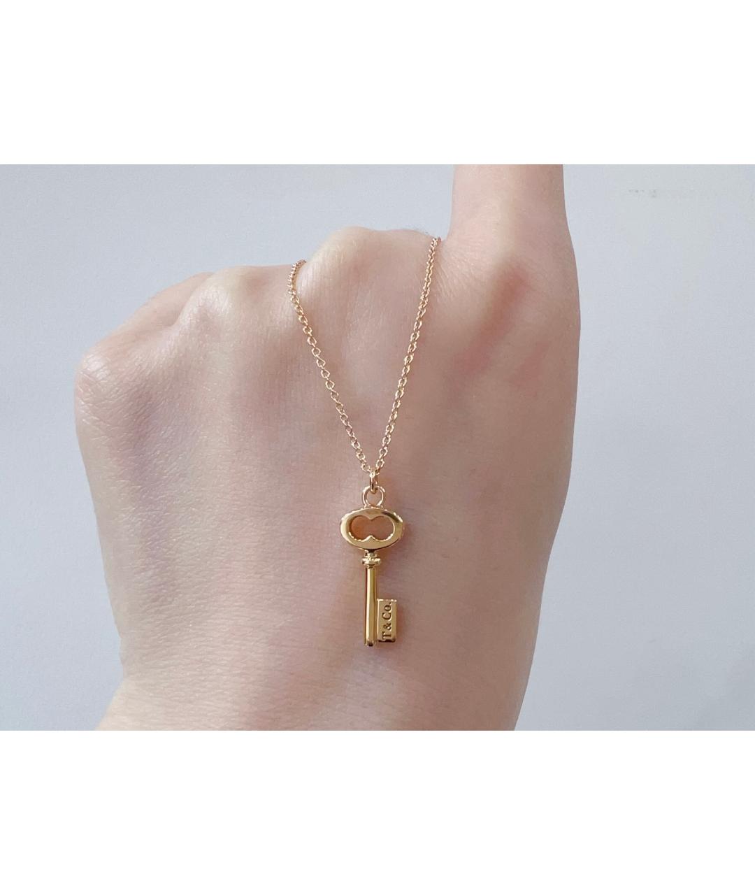 TIFFANY&CO Золотое колье из розового золота, фото 2