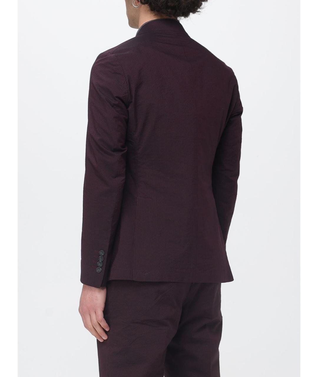 ANTONIO MARRAS Бордовый пиджак, фото 3