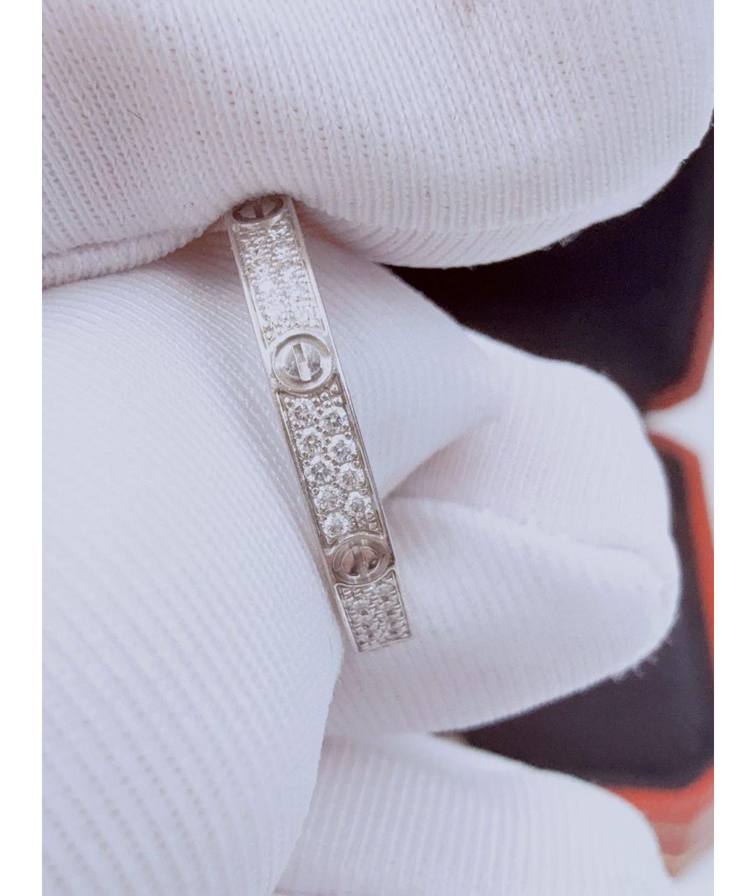 CARTIER Серебряное кольцо из белого золота, фото 6