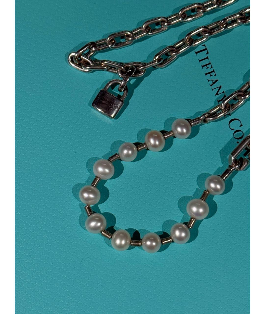 TIFFANY&CO Серебряное серебряное колье, фото 3