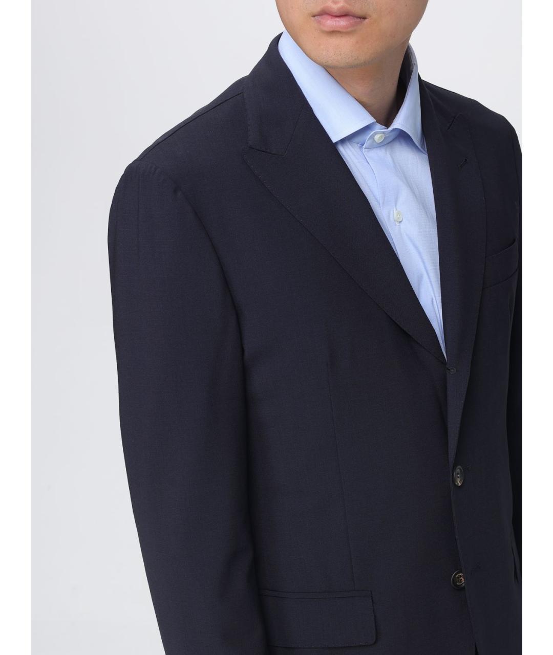 ELEVENTY Синий классический костюм, фото 5