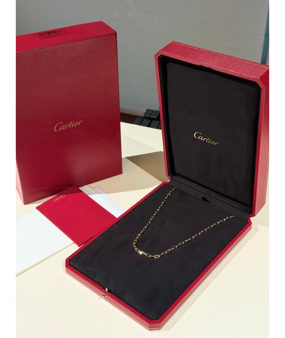 CARTIER Золотое колье из желтого золота, фото 7
