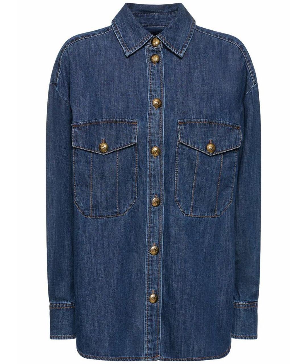 ZIMMERMANN Синий хлопковый костюм с юбками, фото 8