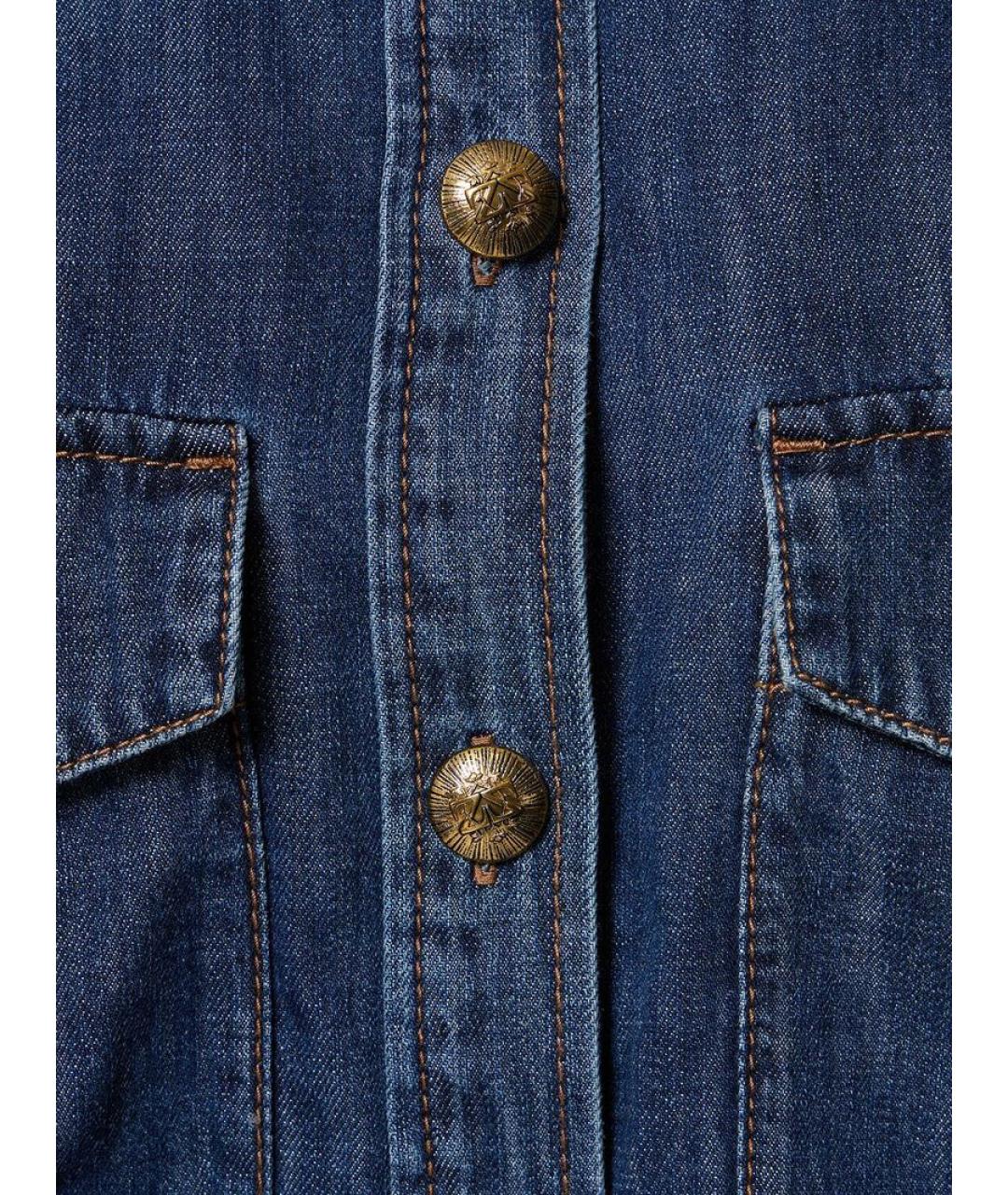 ZIMMERMANN Синий хлопковый костюм с юбками, фото 5