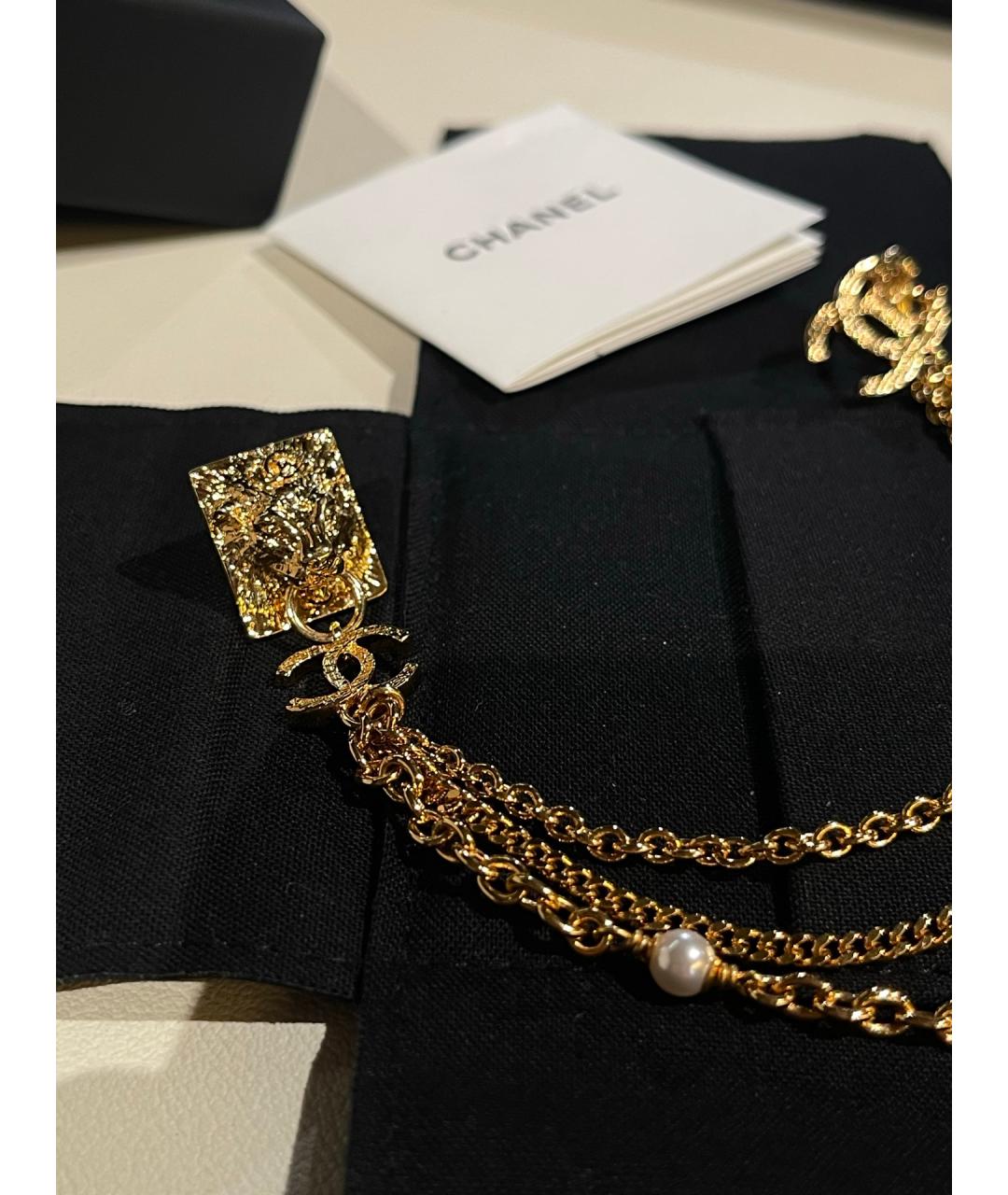 CHANEL Золотой воротник, фото 4