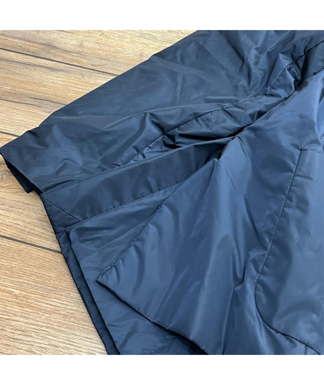 PRADA Черный полиамидовый пуховик, фото 5