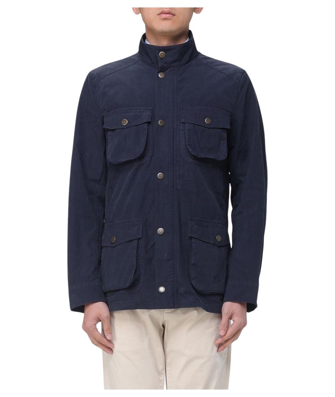 BARBOUR Синяя хлопковая куртка, фото 1