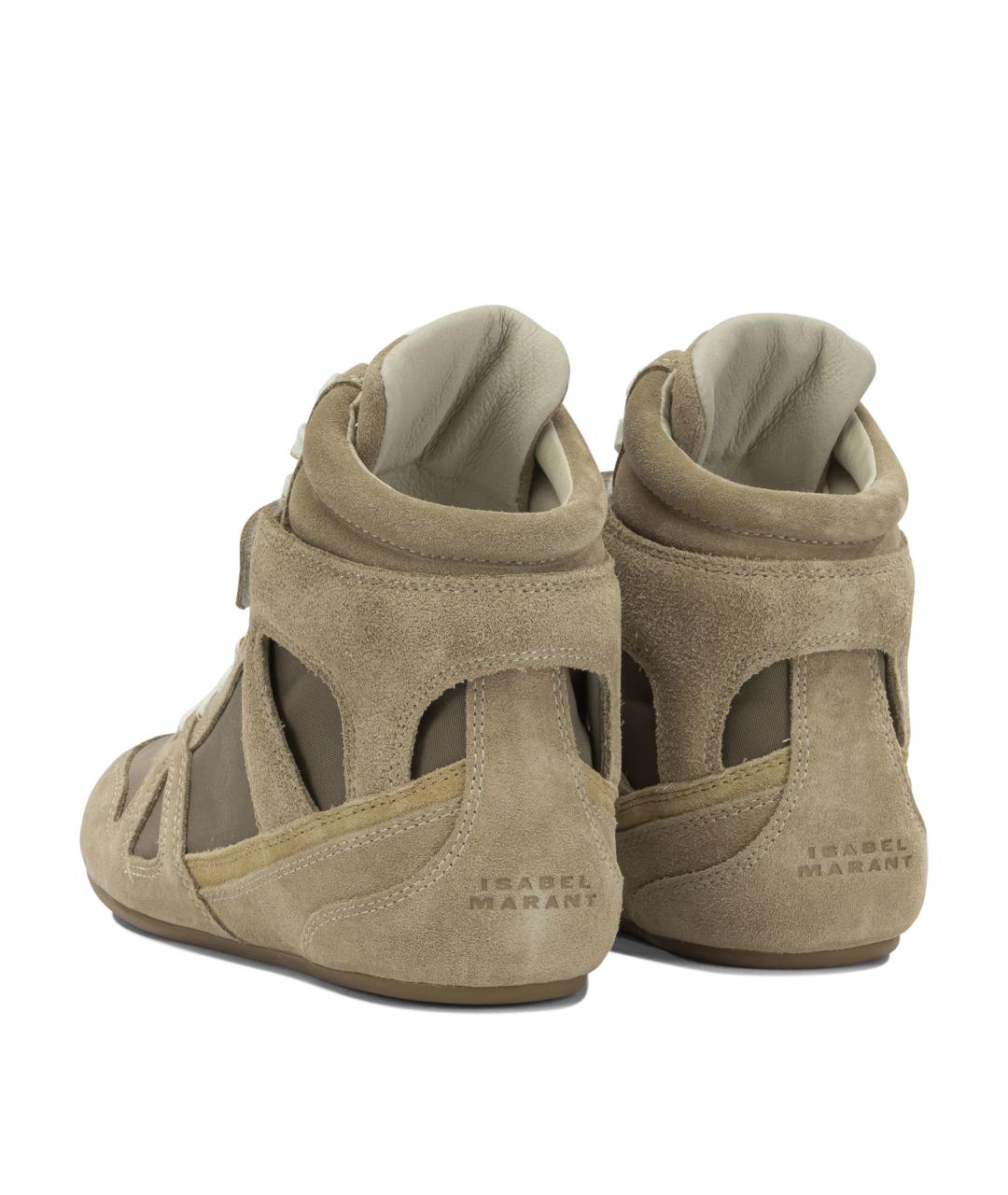 ISABEL MARANT Мульти замшевые кроссовки, фото 4