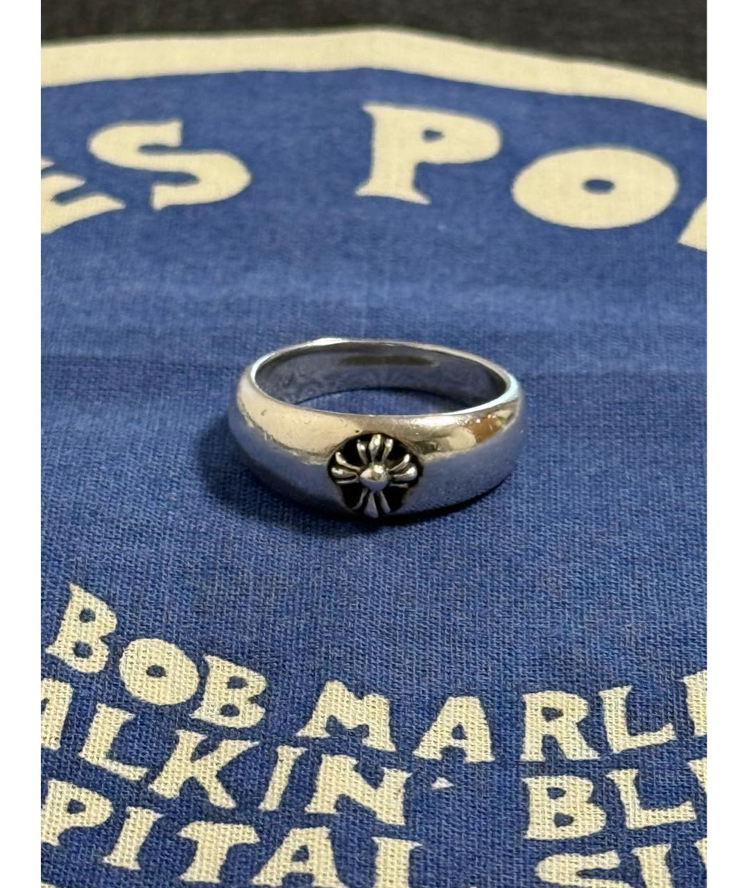 CHROME HEARTS Серебряное серебряное кольцо, фото 8