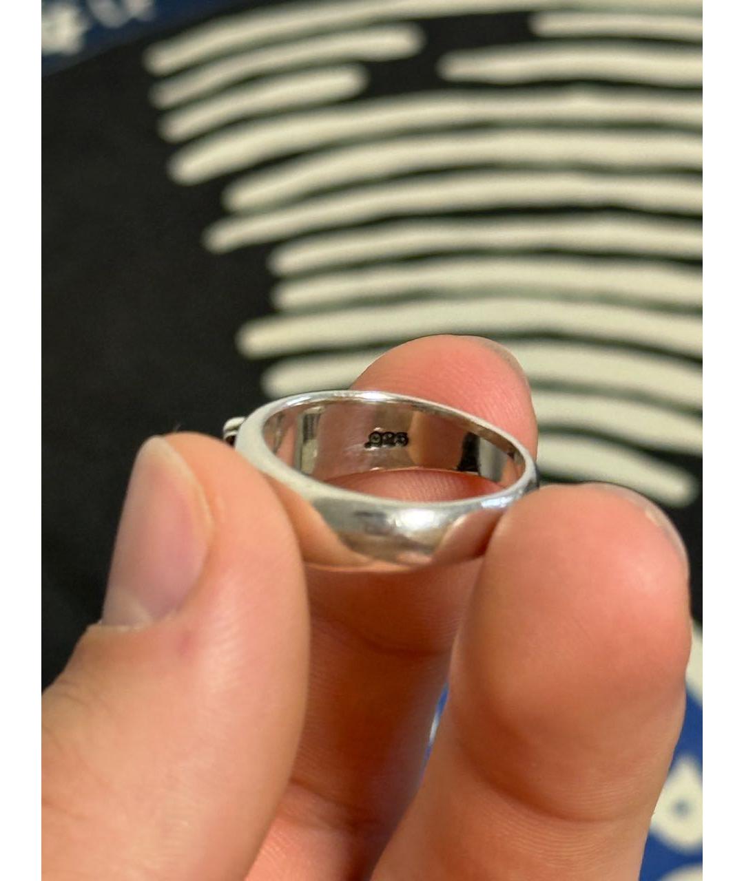 CHROME HEARTS Серебряное серебряное кольцо, фото 6