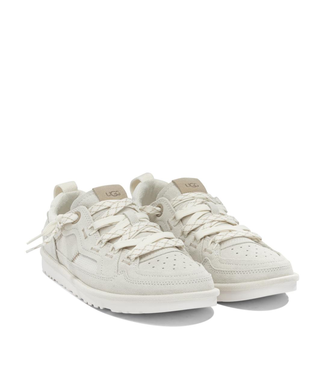 UGG AUSTRALIA Белые низкие кроссовки / кеды, фото 2