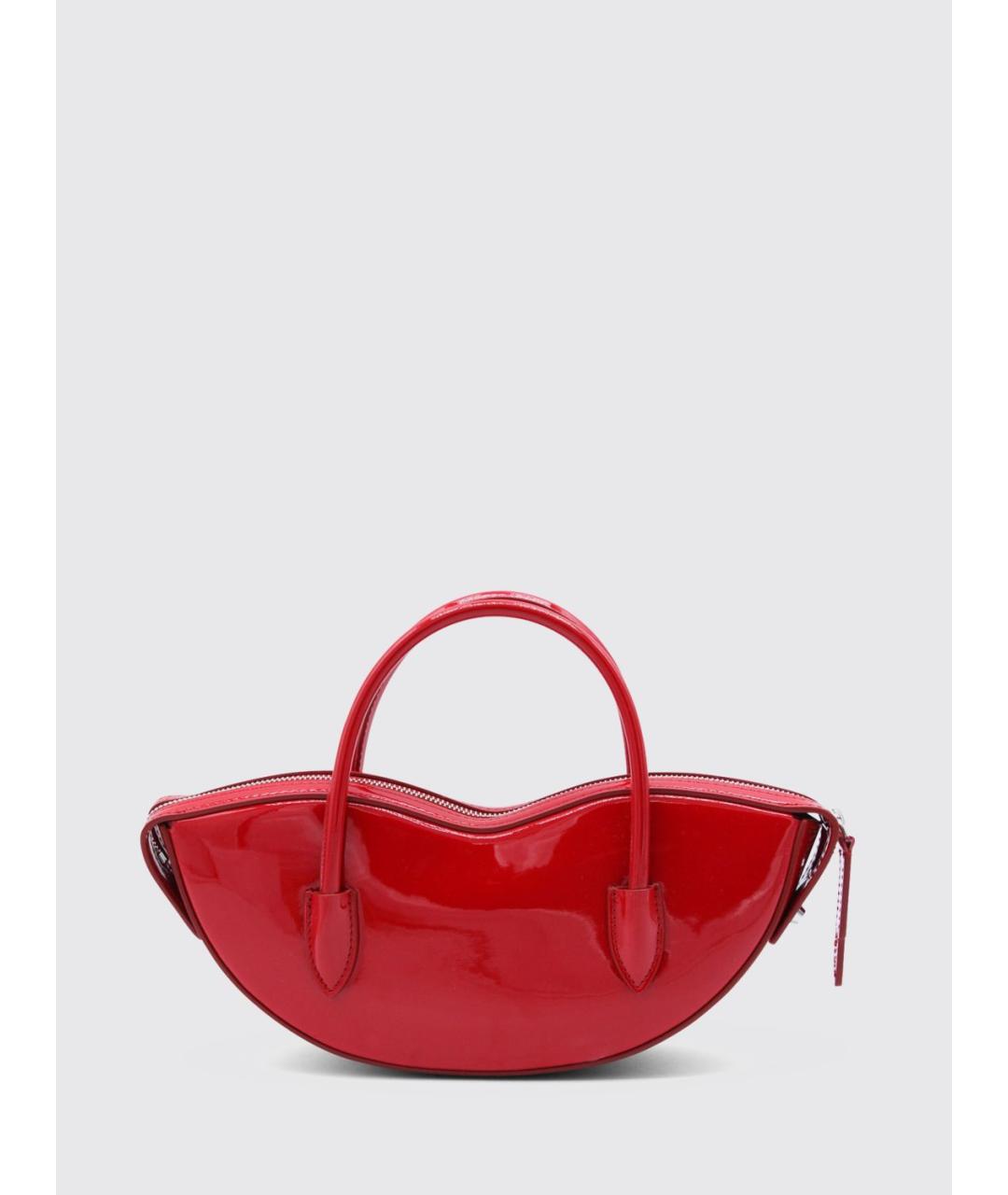 FIORUCCI Красная сумка с короткими ручками, фото 2