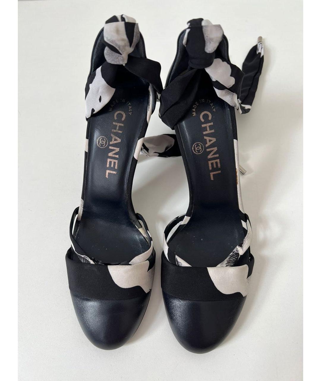 CHANEL Черные туфли, фото 2