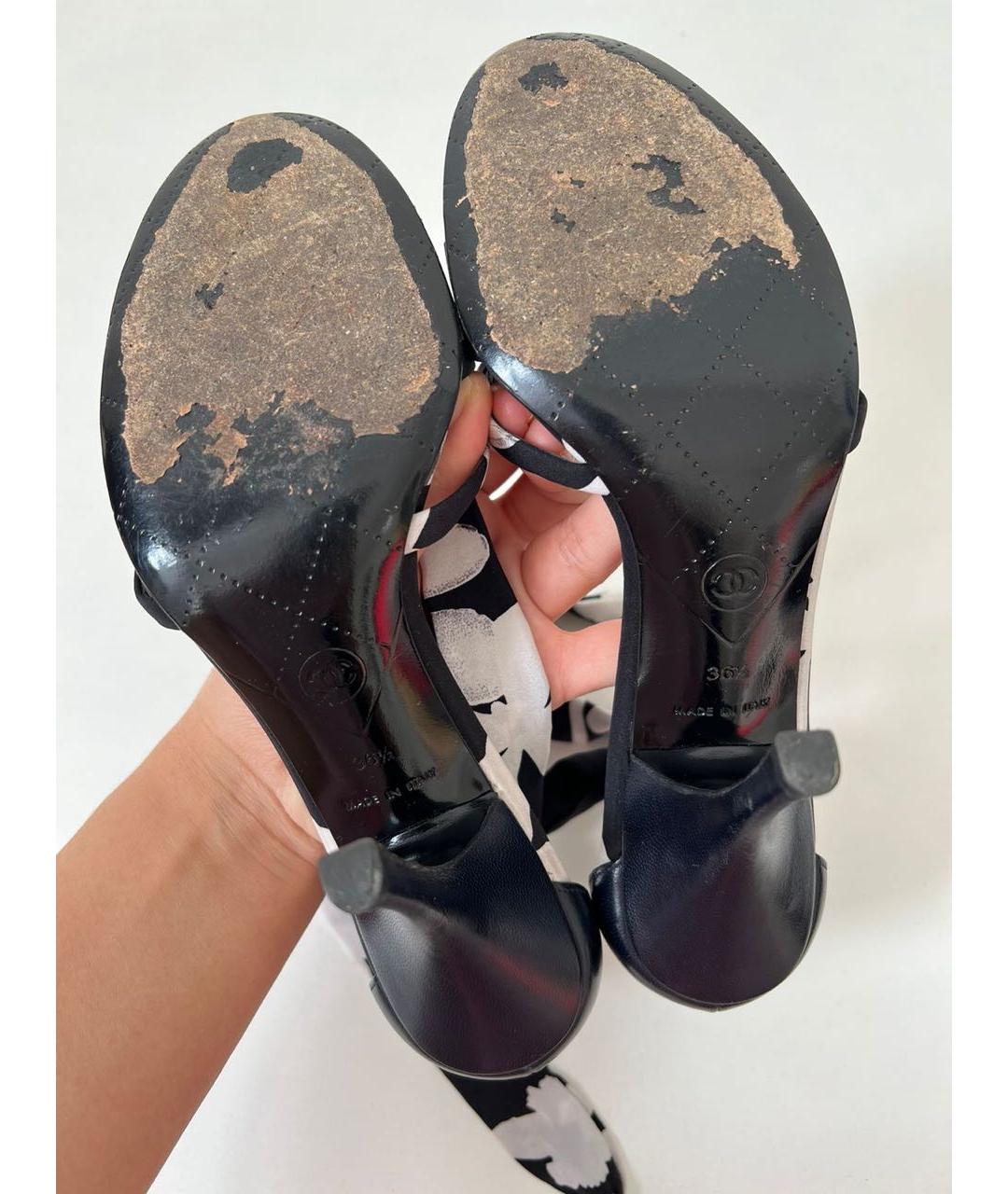 CHANEL Черные туфли, фото 7
