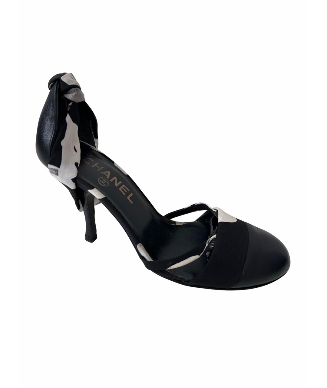 CHANEL Черные туфли, фото 1