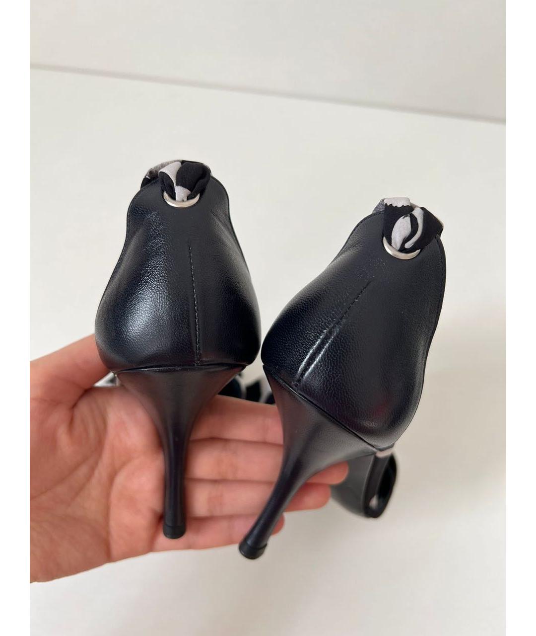 CHANEL Черные туфли, фото 8