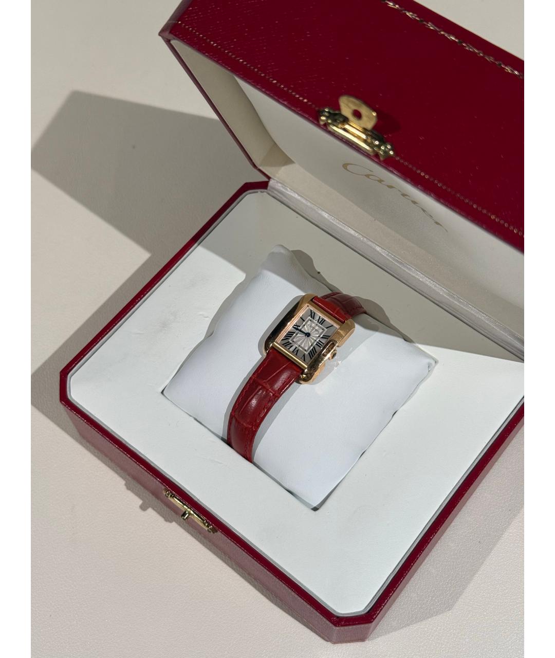CARTIER Золотые часы из розового золота, фото 3