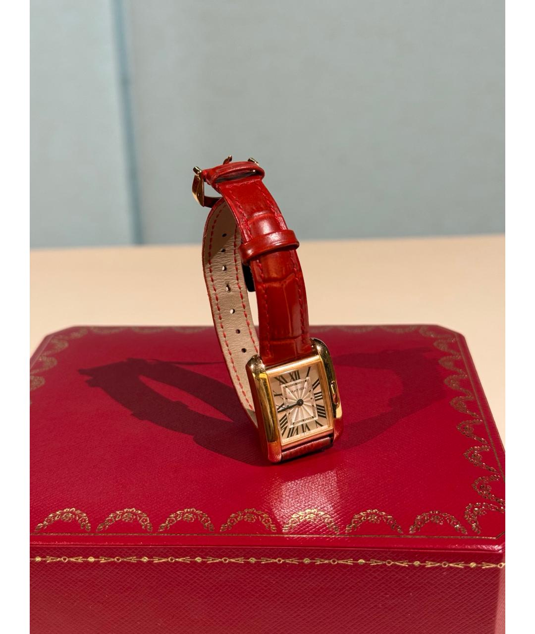 CARTIER Золотые часы из розового золота, фото 5