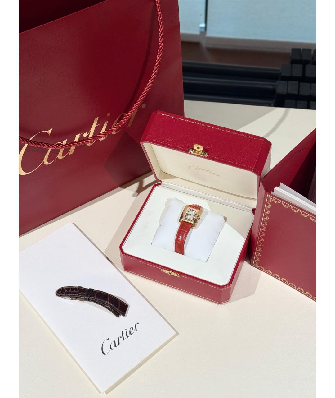 CARTIER Золотые часы из розового золота, фото 2