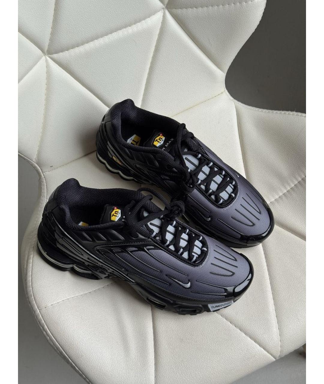NIKE Черные низкие кроссовки / кеды, фото 7