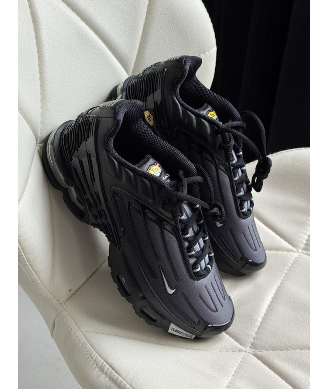 NIKE Черные низкие кроссовки / кеды, фото 5