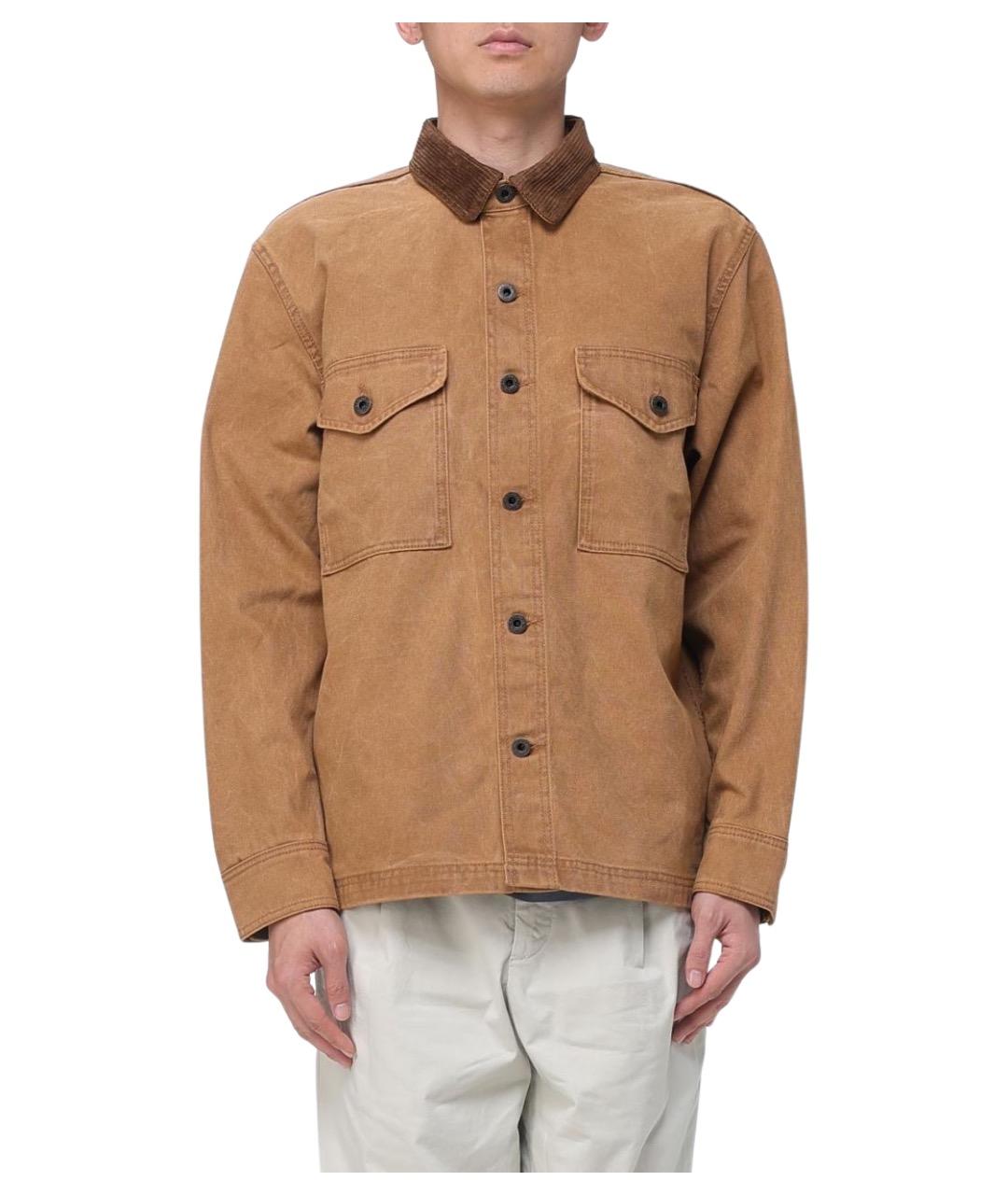 FILSON Коричневая хлопковая куртка, фото 1