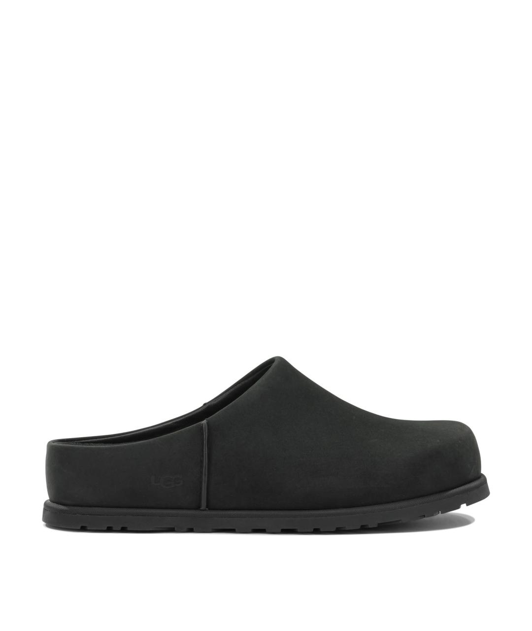 UGG AUSTRALIA Черные нубуковые сандалии, фото 1