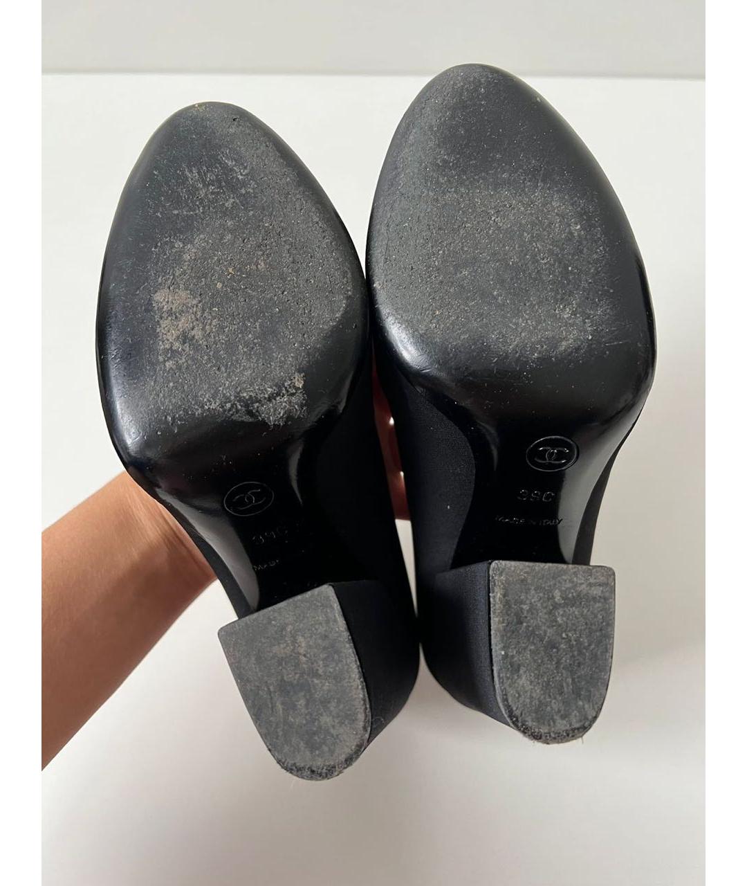 CHANEL Черные туфли, фото 8