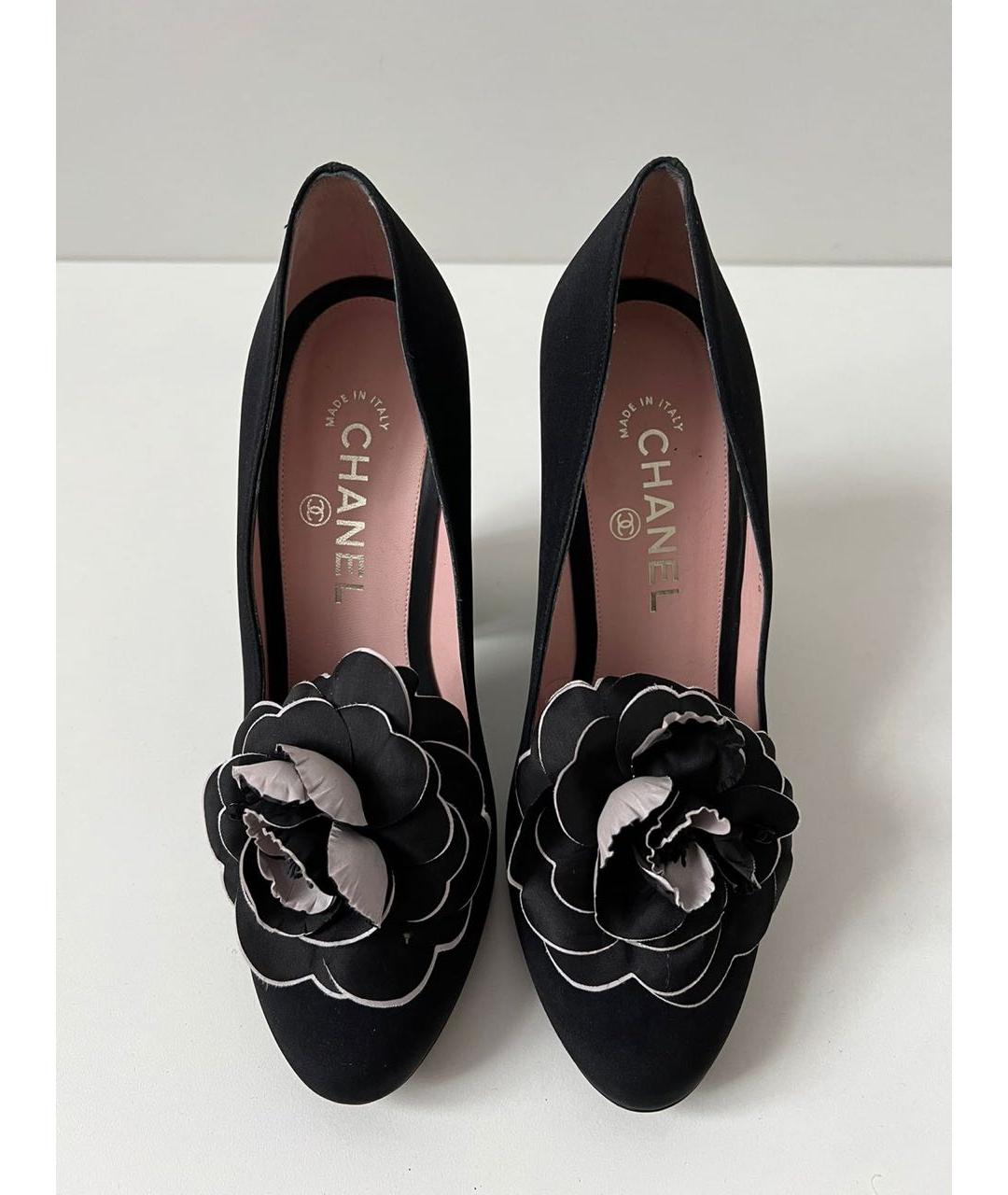 CHANEL Черные туфли, фото 2
