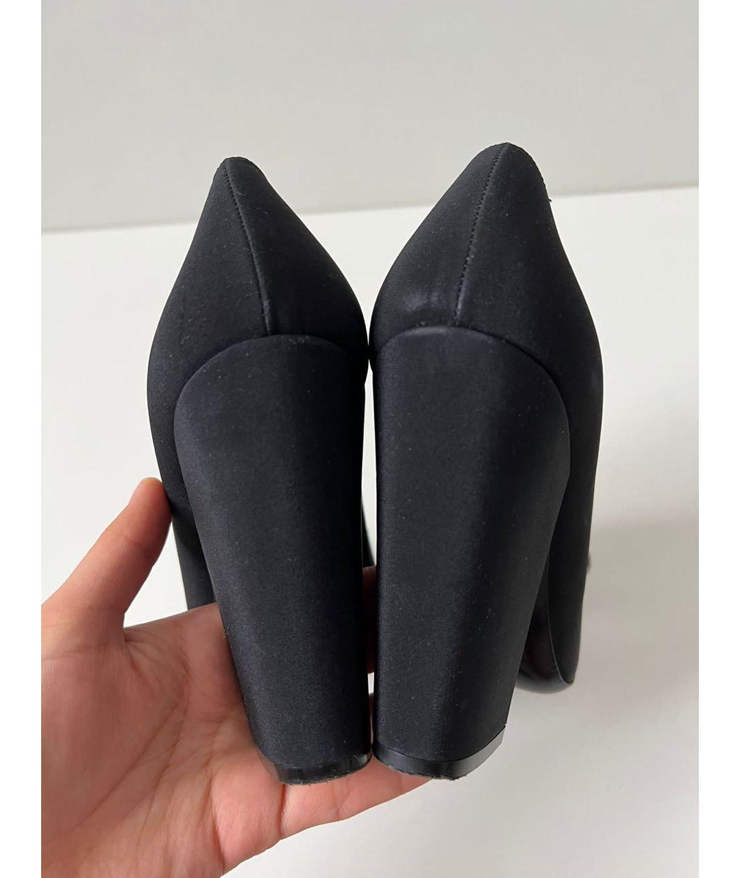 CHANEL Черные туфли, фото 4