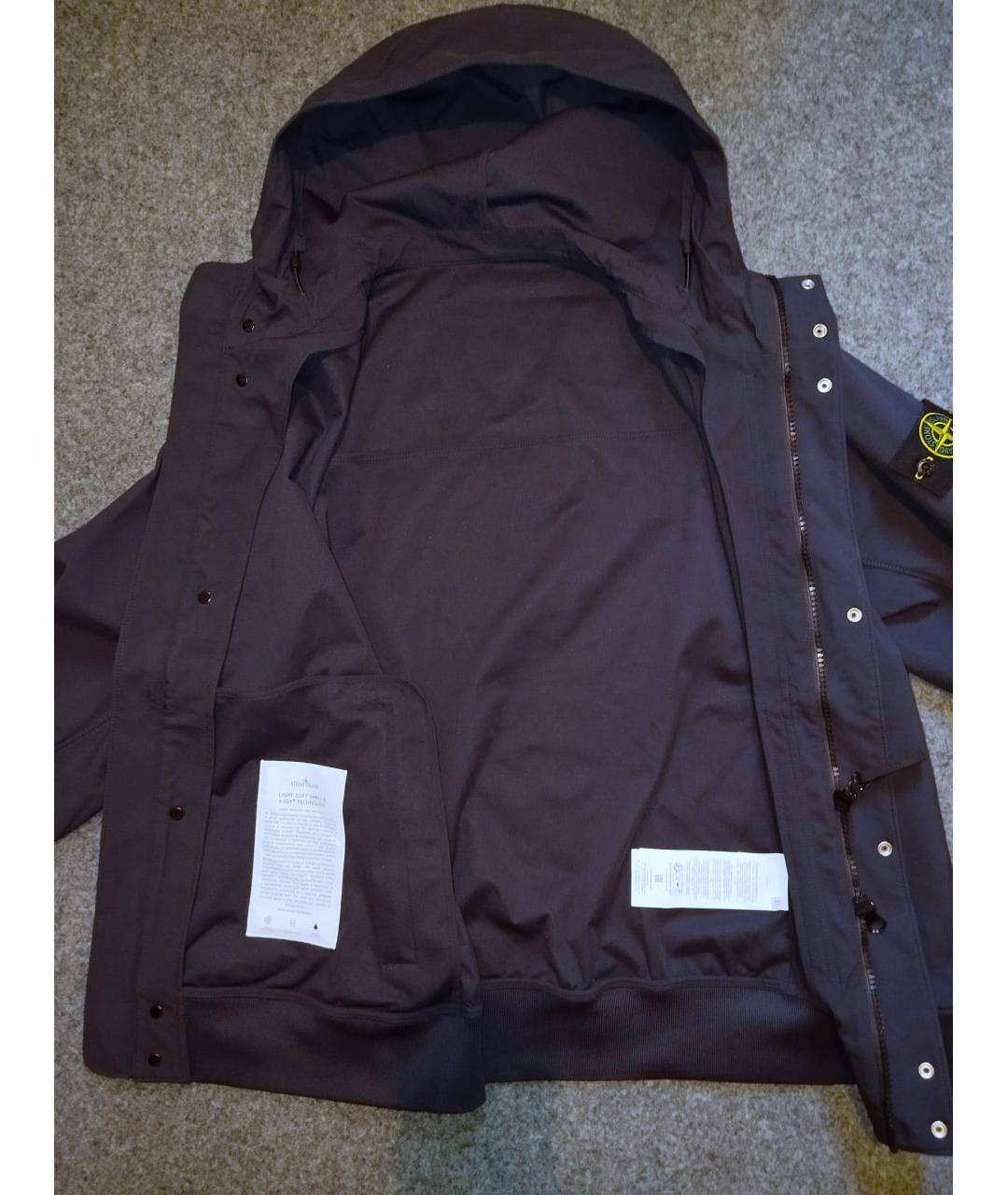 STONE ISLAND Темно-синяя куртка, фото 8