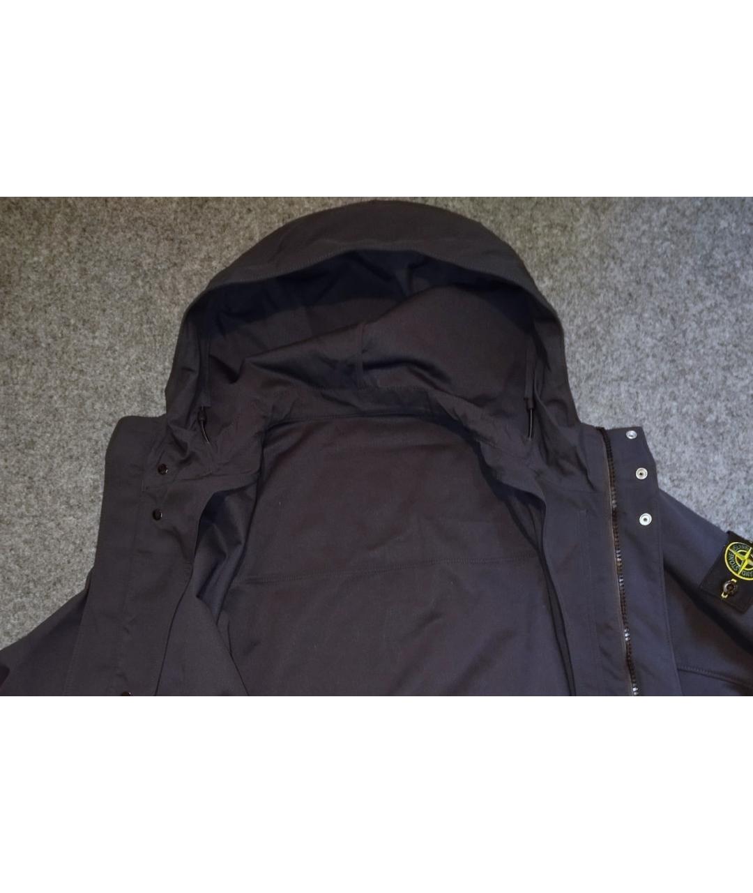 STONE ISLAND Темно-синяя куртка, фото 3