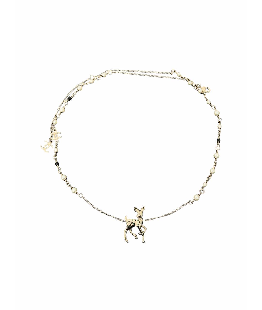 CHANEL Золотое колье, фото 1