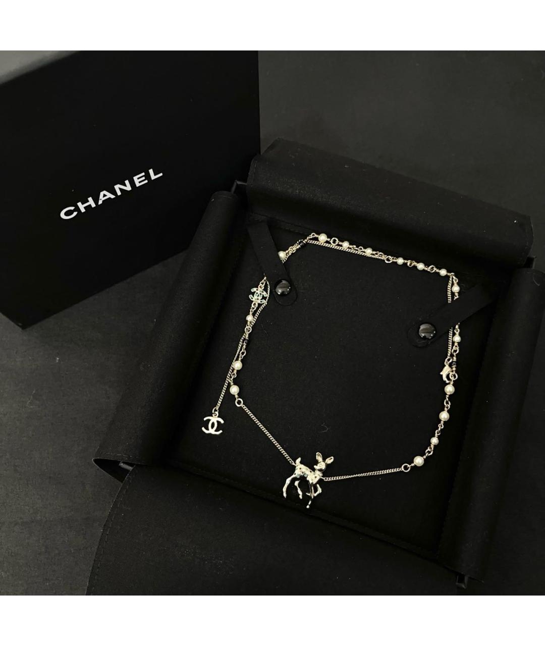 CHANEL Золотое колье, фото 2